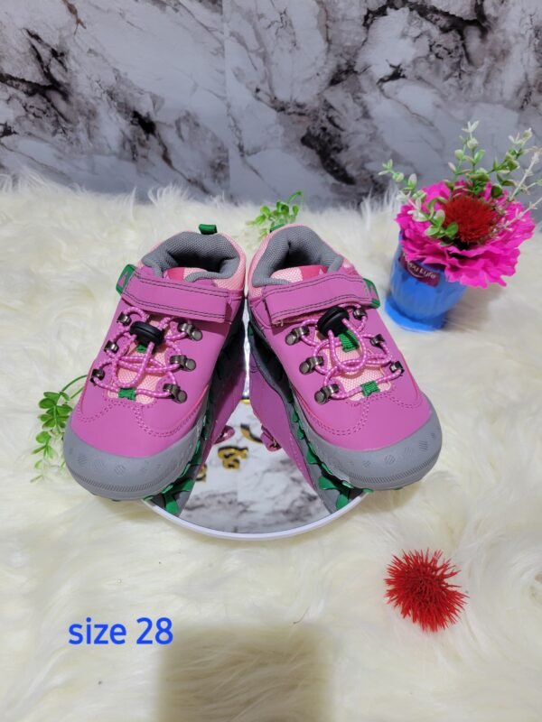 Pink sneakers